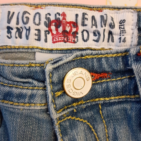 Vigoss Denim - VIGOSS JEANS Beauty BoHo! Size 14 p